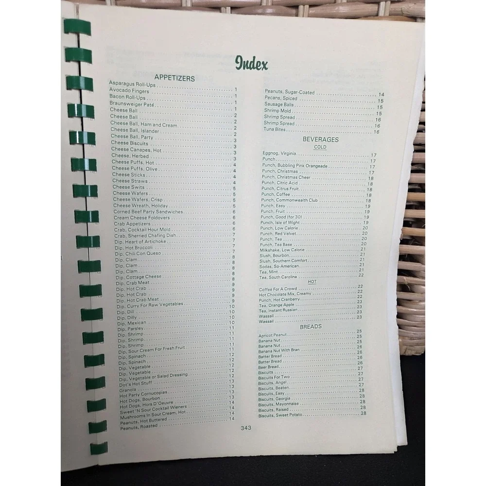 VTG 1983‎ Favorite Recipes Kenston Forest School Cookbook Blackstone Virginia